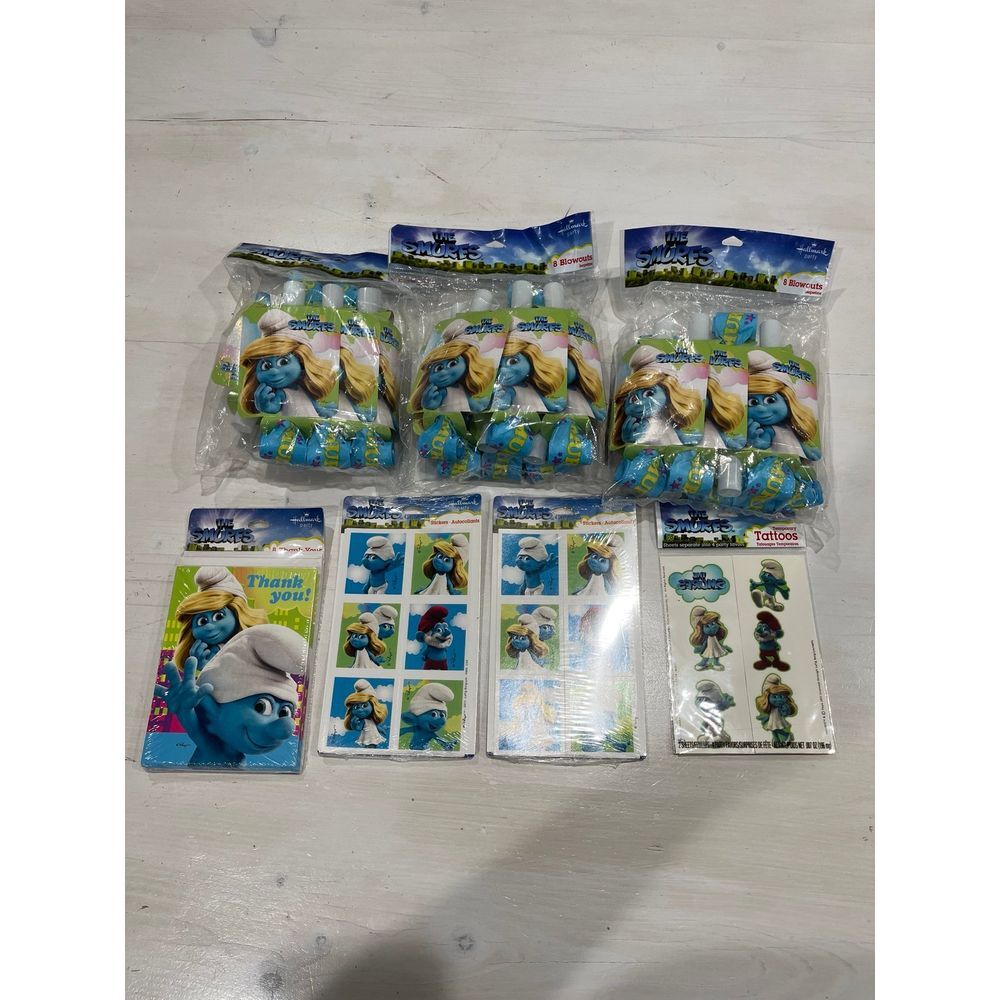 Smurf party‎ Pack BRAND NEW!